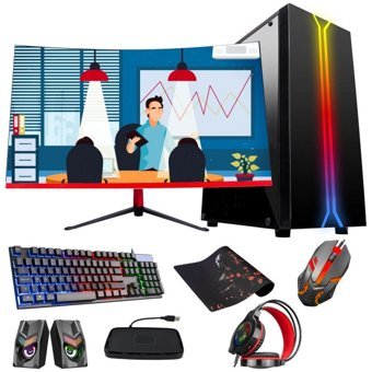 Ramtech Workforce WF179 Harici Radeon R5 230 Ekran Kartlı Intel Core i7-860 8 GB Ram DDR3 256 GB SSD FreeDos Masaüstü Bilgisayar
