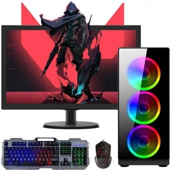 Turbox Tx729 (ATM9921614) Harici Radeon RX 550 Ekran Kartlı Intel Core i5 3470 8 GB DDR3 128 GB SSD 21.5 inç LED Panel FHD FreeDos All In One Oyuncu Bilgisiyarı