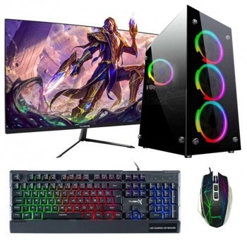 Turbox Tx1165 (ATM00001448) Harici GeForce GTX 750 Ekran Kartlı Intel Core i5 3470 8 GB DDR3 256 GB SSD 23.8 inç FHD FreeDos All In One Oyuncu Bilgisiyarı