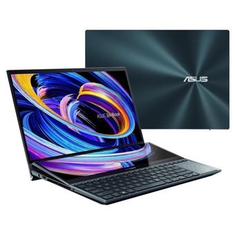 Asus ZenBook Pro Duo 15 OLED UX582ZM H2036W Harici GeForce RTX 3060 Ekran Kartlı Intel Core i7 12700H 32 GB Ram LPDDR5 1 TB SSD 15.6 inç UHD (4K) Windows 11 Home Laptop Dokunmatik Laptop