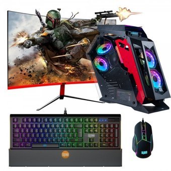 Dragos DRx780 ATM00001093 Harici GeForce GTX 1050 Ti Ekran Kartlı Intel Core i5-10400F 16 GB Ram DDR4 256 GB SSD FreeDos Masaüstü Bilgisayar