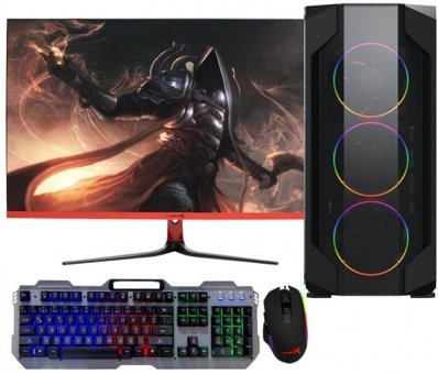 Dragos ATM00000030 Harici Radeon RX 550 Ekran Kartlı AMD Ryzen 5 3600 8 GB Ram DDR4 256 GB SSD Tower FreeDos Masaüstü Bilgisayar
