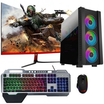 Turbox Tx349 ATM00000728 Harici Radeon RX 550 Ekran Kartlı Intel Core i5-4440 16 GB Ram DDR3 256 GB SSD FreeDos Masaüstü Bilgisayar