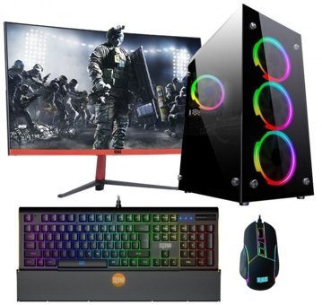 Dragos DRx731 ATM00001019 Harici Radeon RX 550 Ekran Kartlı Intel Core i5-10400F 8 GB Ram DDR4 256 GB SSD FreeDos Masaüstü Bilgisayar