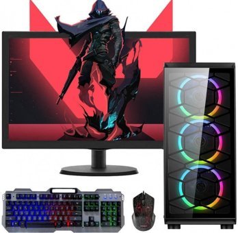 Turbox Tx413 (ATM900066) Harici Radeon R7 240 Ekran Kartlı Intel Core i7 860 8 GB DDR3 128 GB SSD 21.5 inç LED Panel FHD FreeDos All In One Oyuncu Bilgisiyarı