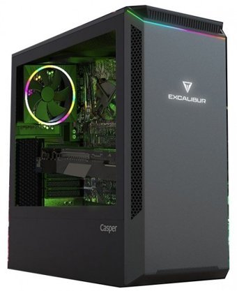 Casper Excalibur E60L.101F-4CK0X-0FC Harici GeForce GTX 1660 Super Ekran Kartlı Intel Core i3-10100F 4 GB Ram DDR4 120 GB SSD Tower FreeDos Masaüstü Bilgisayar