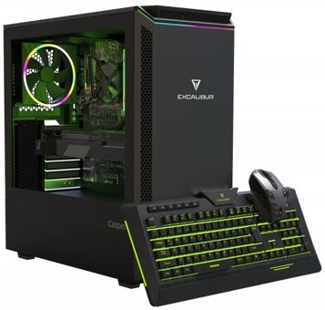 Casper Excalibur E60L.101F-4CK0X-0FC Harici GeForce GTX 1660 Super Ekran Kartlı Intel Core i3-10100F 4 GB Ram DDR4 120 GB SSD Tower FreeDos Masaüstü Bilgisayar