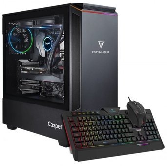 Casper Excalibur E60H.114F-8VH0T Harici GeForce GTX 1650 (GDDR6) Ekran Kartlı Intel Core i5-11400F 4 GB Ram DDR4 500 GB SSD Tower Windows 11 Home Masaüstü Bilgisayar