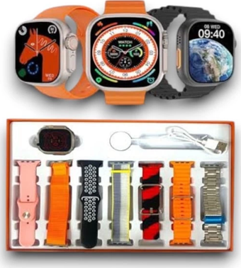 Eldenör Watch 8 Ultra 7 Kordonlu Akıllı Saat