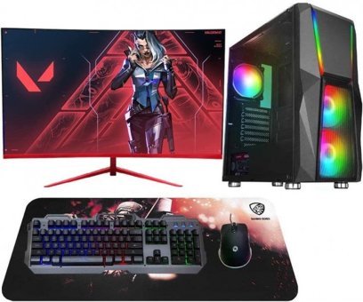 Avantron AV6502 Harici Geforce RTX 3060 Ti Ekran Kartlı Intel Core i5 9400F 32 GB DDR4 1 TB SSD 27 inç FreeDos All In One Oyuncu Bilgisiyarı
