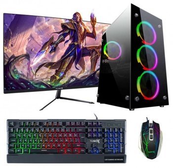 Turbox Tx1166 (ATM00001449) Harici GeForce GTX 750 Ekran Kartlı Intel Core i5 3470 16 GB DDR3 256 GB SSD 23.8 inç FHD FreeDos All In One Oyuncu Bilgisiyarı