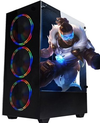 Ramtech Fullforce FF97 Harici GeForce GTX 1650 Ekran Kartlı Intel Core i5 4570 16 GB DDR3 256 GB SSD FreeDos Masaüstü Oyuncu Bilgisiyarı
