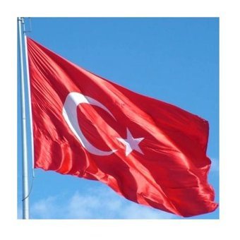 Türk Bayrağı 70X105CM. Raşel Kumaş