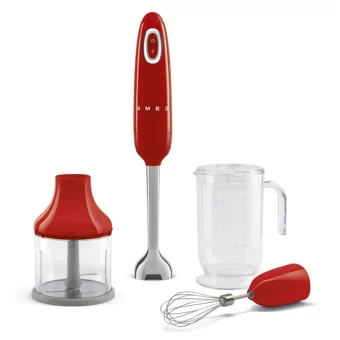 Smeg El Blender Seti Kırmızı New Version Hbf22rdeu