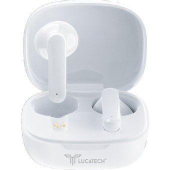 Lucatech Mercury Bluetooth Kulaklık Reeder M10 Pro Max Uyumlu (Keskin Net Ses) - Beyaz