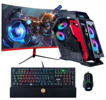Dragos DRx691 ATM00000837 Harici Radeon RX 550 Ekran Kartlı Intel Core i3-10100F 16 GB Ram DDR4 256 GB SSD FreeDos Masaüstü Bilgisayar