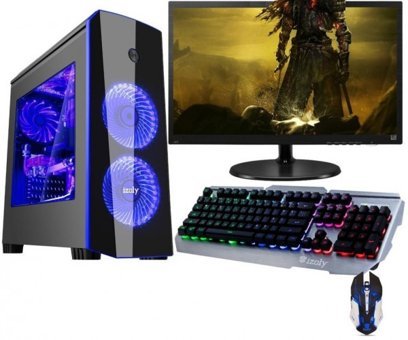 Izoly N14XF Harici GeForce GTX 1060 Ekran Kartlı Intel Core i5 3470 8 GB DDR3 21.5 inç FHD FreeDos All In One Oyuncu Bilgisiyarı