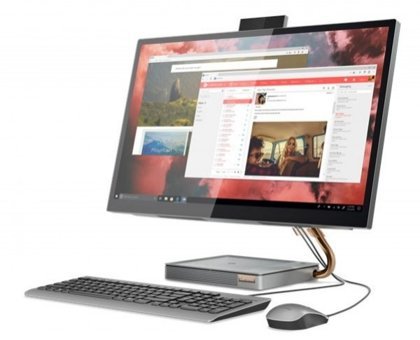 Lenovo IdeaCentre AIO 5 F0FA007DTX004 Harici Ekran Kartlı Intel Core i7 10700T 20 GB Ram DDR4 256 GB SSD 27 inç QHD Windows 10 Home All in One Bilgisayar