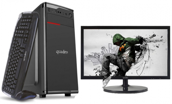 Quadro Solid DHA-34420 Paylaşımlı Ekran Kartlı Intel Core i5-3470 4 GB Ram DDR3 256 GB SSD Tower FreeDos Masaüstü Bilgisayar