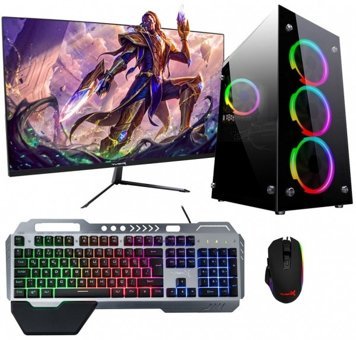 Turbox Tx334 (ATM00000713) Harici Radeon R7 240 Ekran Kartlı Intel Core i5 3470 8 GB DDR3 256 GB SSD 23.8 inç FHD FreeDos All In One Oyuncu Bilgisiyarı