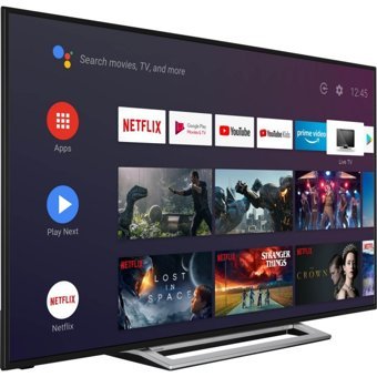 Toshiba 65UA3A63DT 65 inç 4K Ultra HD 164 Ekran Çerçevesiz Flat Uydu Alıcılı Smart Led Android Televizyon