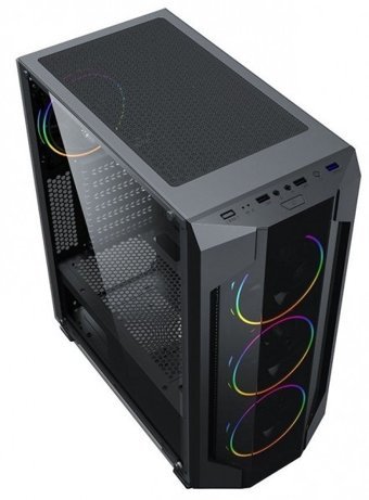 Dragos DRx177 (ATM00000395) Harici Radeon RX 550 Ekran Kartlı Intel Core i5 10400F 16 GB DDR4 256 GB SSD 27 inç LED Panel FreeDos All In One Oyuncu Bilgisiyarı