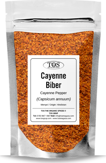 Cayenne Biber 500 gr (1. Kalite) Capsicum annuum / Cayenne Pepper