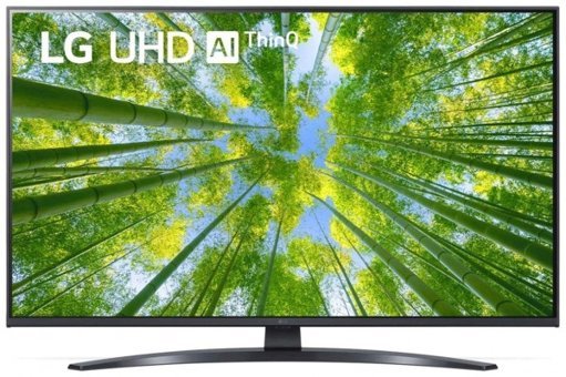 LG 43UQ81006LB 43 inç 4K Ultra HD 108 Ekran Çerçevesiz Flat Uydu Alıcılı Smart Led Webos Televizyon