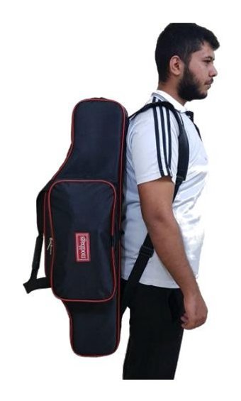 Modibags 125 Cm 3 Göz Lüks Olta Kamış Çantası Siyah
