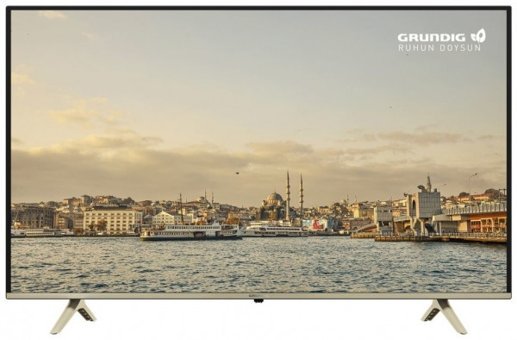 Grundig 50 GFU 7905 B 50 inç 4K Ultra HD 126 Ekran Çerçevesiz Flat Uydu Alıcılı Smart Led Android Televizyon