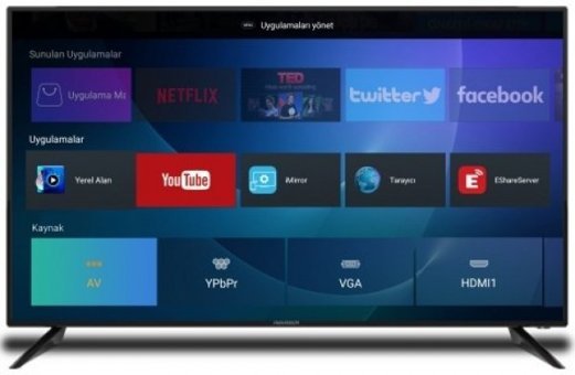 Navitech LDS-4045FHD 40 inç FULL HD 100 Ekran Flat Smart Led Televizyon