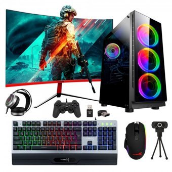 Turbox Tx376 (ATM900012) Harici Radeon RX 550 Ekran Kartlı Intel Core i5 3470 16 GB 256 GB SSD 23.6 inç LED Panel FHD FreeDos All In One Oyuncu Bilgisiyarı