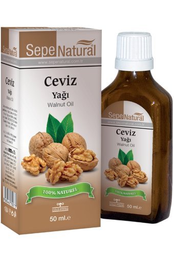 Sepe Natural Ceviz Yağı 50 ml %100 Saf Soğuk Sıkım