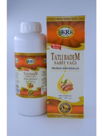 Krk Gıda Tatlı Badem Yağı 1 KG