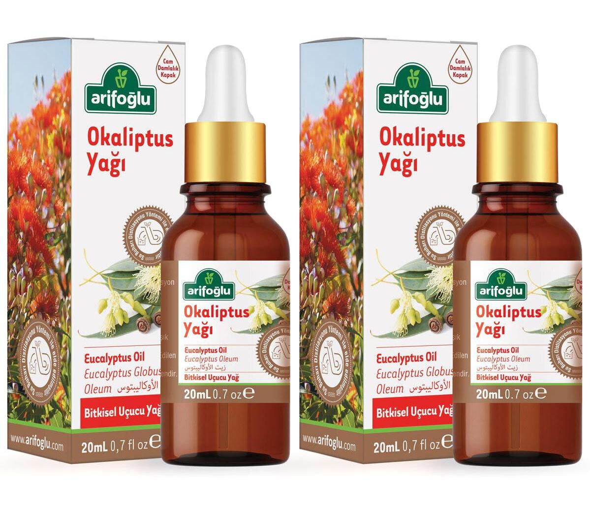 Arifoğlu Okaliptus Yağı 20ml 2 Li Set