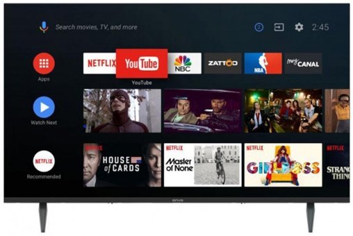 Onvo OV50F900 50 inç 4K Ultra HD 126 Ekran Çerçevesiz Flat Uydu Alıcılı Smart Led Android Televizyon