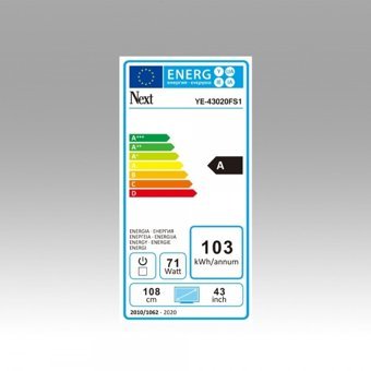 Next YE-43020FS1 43 inç FULL HD 108 Ekran Flat Uydu Alıcılı Smart Led Android Televizyon