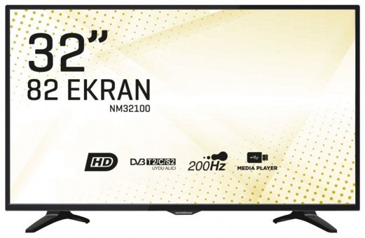Nordmende NM32100 32 inç Hd Ready 80 Ekran Flat Uydu Alıcılı Led Televizyon