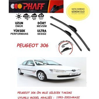 Peugeot 306 Silecek Silgeç Silgi 2002 Model Araca Özel Aparat