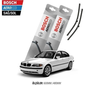 Bosch Bmw 3 Serisi E46 2005 Model Bosch Aeroeco Muz Silecek Takımı