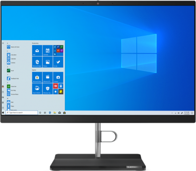 Lenovo V50a 11FJ00A8TX Dahili UHD Graphics 630 Ekran Kartlı Intel Core i5 10400T 8 GB Ram DDR4 256 GB SSD 23.8 inç Full HD FreeDos All in One Bilgisayar