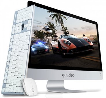 Quadro Rapid AIO HM8122-46824 Dahili HD Graphics 4600 Ekran Kartlı Intel Core i5 4670T 8 GB Ram DDR3 256 GB SSD 21.5 inç Full HD FreeDos All in One Bilgisayar