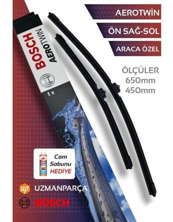 Volkswagen Golf 2013-2020 Muz Tipi Aerotwin Ön Silecek Takımı Bosch