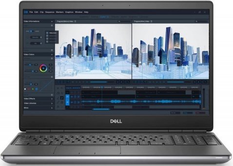 Dell Precision 7560 XCTOP7560EMEA 1 Harici RTX A2000 Ekran Kartlı Intel Core i7 11850H 16 GB Ram DDR4 256 GB SSD 15.6 inç FHD Windows 10 Pro Laptop