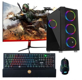 Dragos DRx314 ATM00000644 Harici GeForce GTX 1050 Ti Ekran Kartlı Intel Core i5-10400F 8 GB Ram DDR4 256 GB SSD FreeDos Masaüstü Bilgisayar