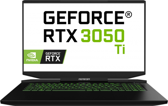 Monster Abra A7 V14.2.1 Harici GeForce RTX 3050 Tİ Ekran Kartlı Intel Core i5 12500H 8 GB Ram DDR4 500 GB SSD 17.3 inç FHD Windows 11 Home Laptop
