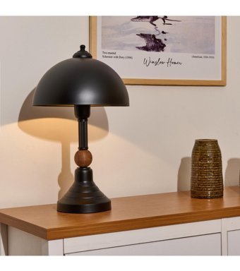 Evidea Lighting Walford Abajur - Siyah