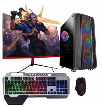 Turbox Tx813 ATM00000772 Harici Radeon RX 550 Ekran Kartlı Intel Core i5-4440 16 GB Ram DDR3 256 GB SSD Tower FreeDos Masaüstü Bilgisayar