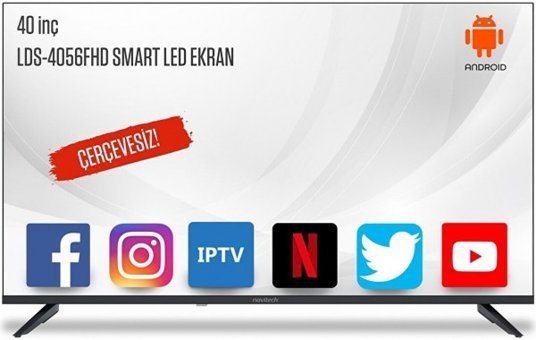 Navitech LDS-4056FHD 40 inç FULL HD 100 Ekran Flat Smart Led Televizyon