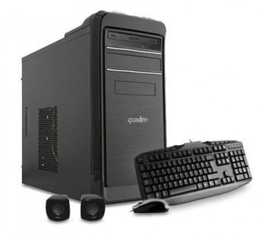 Quadro Solid DHA-44822 Paylaşımlı Ekran Kartlı Intel Core i5-4460 8 GB Ram DDR3 256 GB SSD Tower FreeDos Masaüstü Bilgisayar